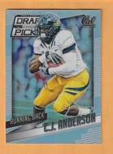 C.J. Anderson California Golden Bears 2015 Prizm Draft Picks Silver #21