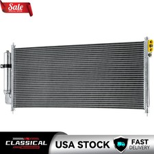 AC Condenser w/ Receiver Drier For 2002-2006 2003 Nissan Altima 2004-2008 Maxima