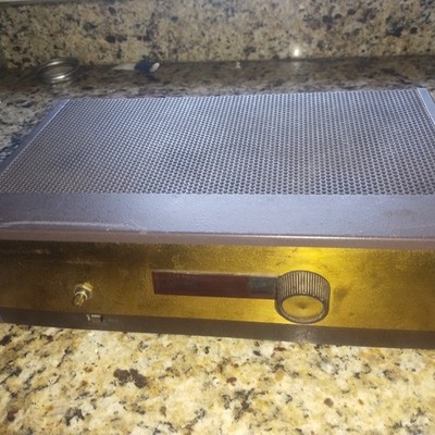 Vintage Dynaco (Dyna) Dynatuner Model FM-1 tube FM tuner 1960s Gold USA untested