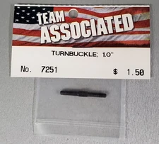 Team Associated 7251 Turnbuckle 1.00" ASC7251 RC10T,  RC10, Vintage Rc Parts 