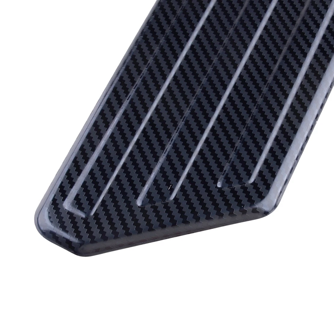 Carbon Fiber Stainless Steel Foot Rest Trim Fits For Honda CR-V 2017-2024