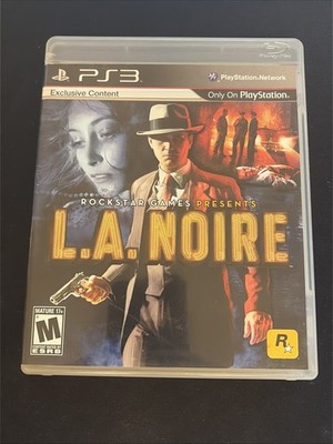 L.A. Noire PS3 Complete In Box Tested & Working