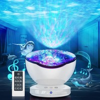 Ozeanwellen Projektor, LED Sternenhimmel Projektor Mit Fernbedienung, 6