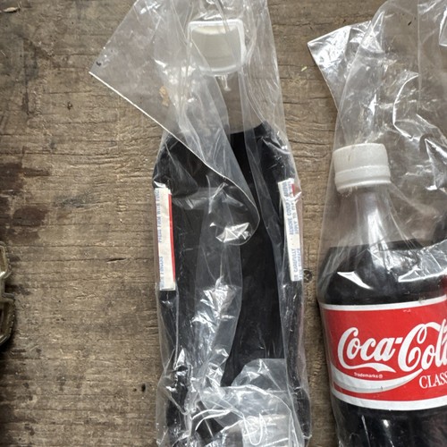 3 Vintage Coca Cola Bottle Half Plastic Molded - Picture 2 of 2