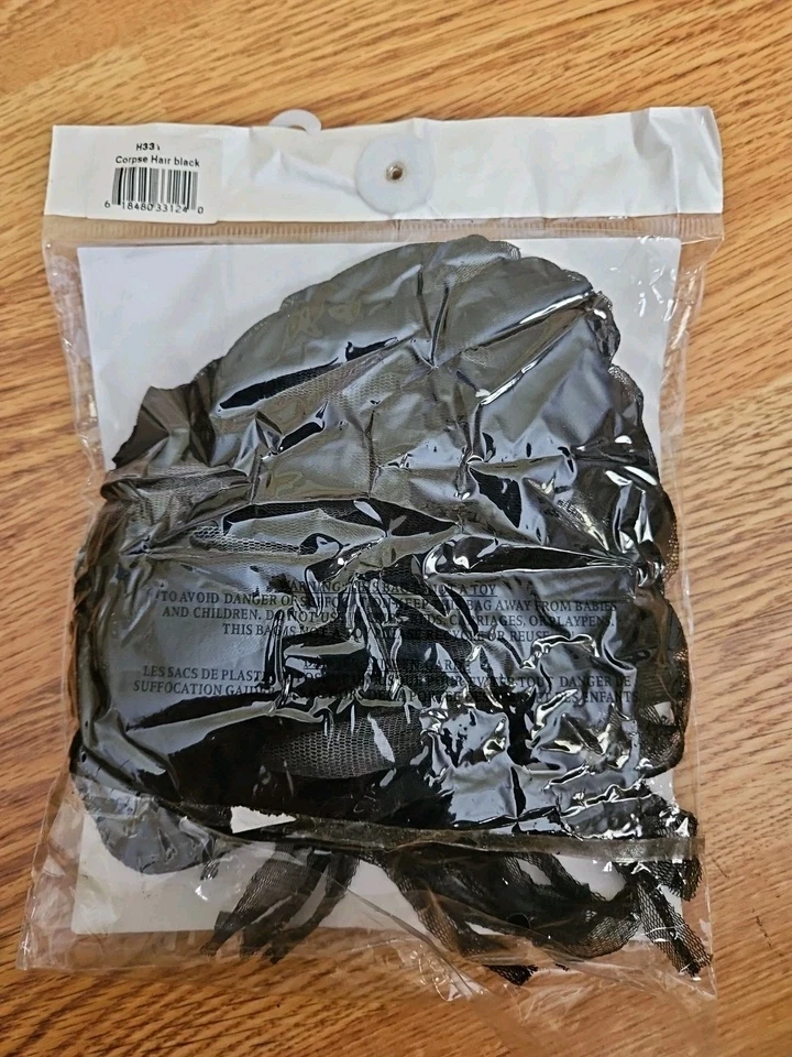 Elope Corpse Hair Halloween Black - Image 2 of 2