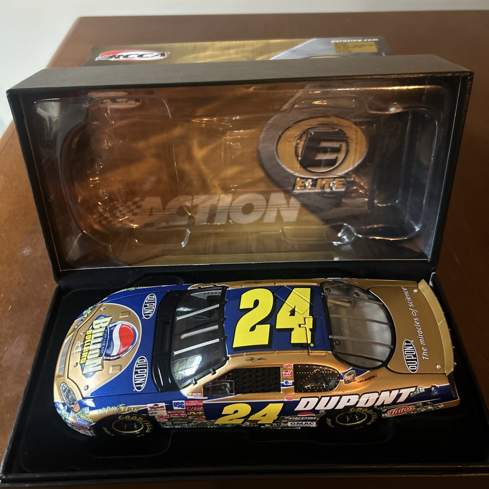 Jeff Gordon #24 DuPont /Pepsi Billion Dollar 2003 Monte Carlo Elite- 1 Of 3,724