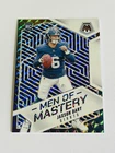 2025 Mosaic Jaxson Dart Blue Prizm /99 Men Of Mastery Rookie RC Giants