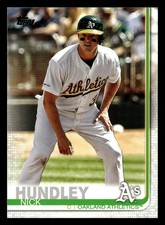 Nick Hundley 2019 Topps Update #US195 Oakland Athletics *040