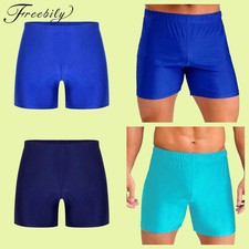 Men Swimwear Summer Casual Beach Shorts Swim Trunks Swimming Pants Elastic Wais