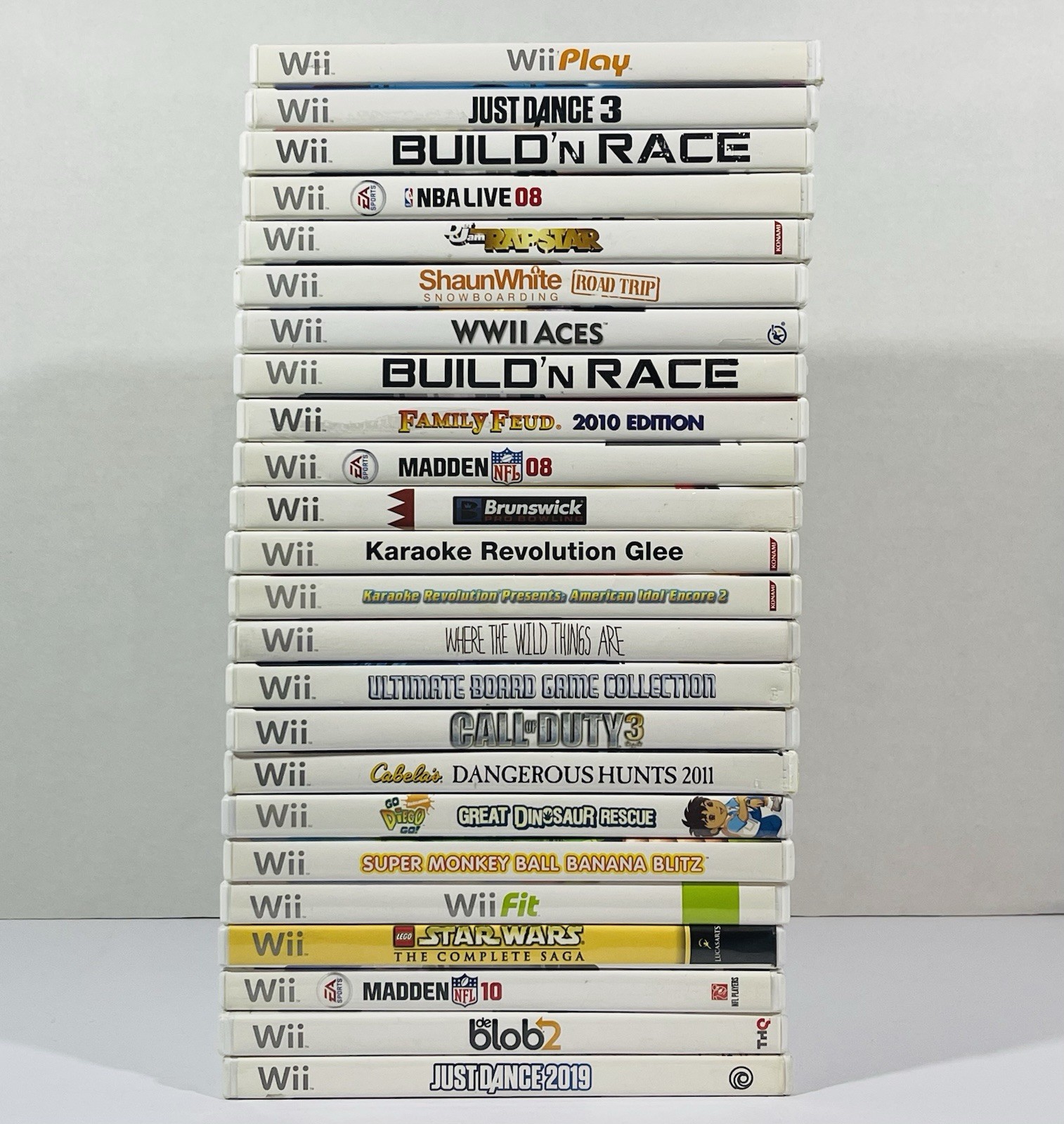 Nintendo Wii Video Games Lot of X 24