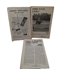 Vtg  U.S. Department Of Agriculture Booklet L...