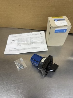 Kraus Naimer CA20B  A212-600E Selector Switch 3 Position Maintained New Made USA
