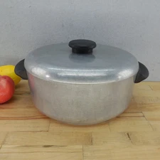 Sears Best Maid of Honor Cast Aluminum 4 Quart Soup Stock Pot & Lid