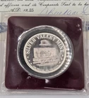 Silver Valley Mint  1 Troy oz .999 Silver Scarce Vintage Round with Cert!