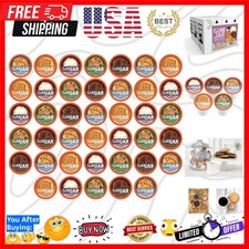 Assorted Flavored Coffee Pods for Keurig K Cup Brewers, 40 Count Variety Pack...