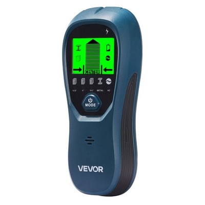 Smart 5-in-1 Stud Detector: Wood, Metal, AC Wire, Joist, Pipe Finder with LCD