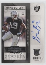 2013 Panini Contenders Short Print Rookies Brice Butler #112 Auto 0o9