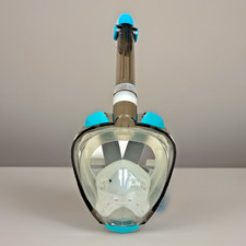Snorkel Mask Full Face Gear for Kids Teal Small