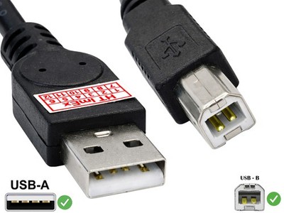 Drucker Scanner Anschluss USB Kabel kompatibel Epson SureLab D700, D800, SL-D800