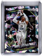 2025 Panini Prizm WNBA #73 Arike Ogunbowale Dallas Wings Ice Prizms