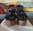 ALEXANDRE BIRMAN CLARITA CLOG PLATFORM SANDALS size 7 (orig. $450.00)  BLACK — photo 8