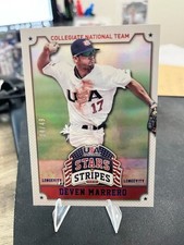 2015 Panini Stars and Stripes - Deven Marrero #31 Longevity Parallel Sapphire...