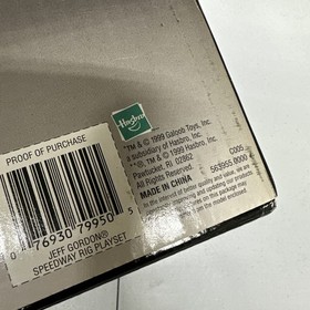 1999 Micro Machines Jeff Gordon #24 Speedway Rig Playset New Sealed Tape Factory