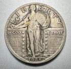 1925  STANDING LIBERTY QUARTER  NICE DETAIL  #1950