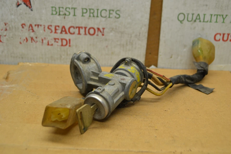 Interruptor de bloqueo de encendido K40-41 Honda Civic CRX 1986-89 con llave OEM 70-10F6 Bx 5 Foto 4 de 4