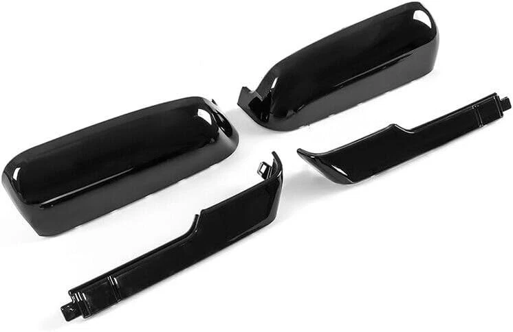 Rearview Mirror Caps fit for Chevy Chevrolet Silverado 2500HD 3500HD 2020-2023 G Foto 3 de 4