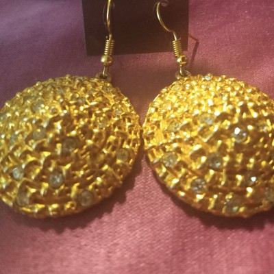 Vintage Earrings  80s style Jewelery by JOSIE NATORI  