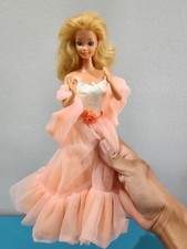 Vintage Mattel 1985 Peaches N Cream Barbie Girl Doll Toy TLC
