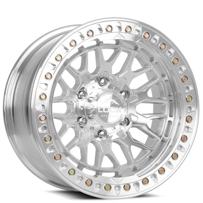 17x9''Lock Off-Road Wheels Invader Beadlock Forged Raw Machined Rims (4pcs)