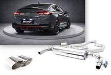 Milltek Sportauspuffanlage Hyundai i30 N, Bj. ab 2019, Endrohr 2x115mm rund Milltek Sportauspuffanlage Hyundai i30 N, Bj. ab 2019, Endrohr 2x115mm rund