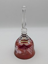 vintage House of Goebel Echt Bleikristall (Genuine Lead Crystal) hand-cut bell