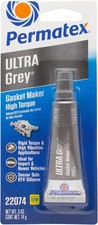 22074 Ultra Grey Rigid High-torque Rtv Silicone Gasket Maker 0.5 Oz. Pack Of 1