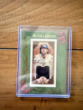 2025 Topps Allen & Ginter Mets Jeff McNeil Mini Frame Relic MFR-JMC