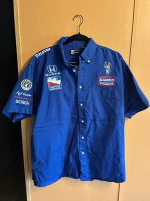 Blue Generation Indy Car Formula One Team Shirt Aamco Honda Large