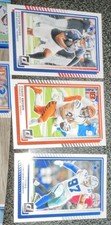 Panini Donruss NFL Football Diggs Ridley Brown Odighizuwa Williams 18 Card Lot