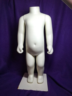 Child Toddler Headless Mannequin Detaching Arms 21" Tall w/ Removable Stand