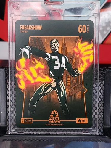 Giannis Antetokounmpo FREAKSHOW FIRE 2024 Bo Jackson Battle Arena #T-24/50 Bucks