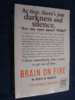 Brain on Fire: My Month of - Hardcover, by Cahalan Susannah - Very Good u