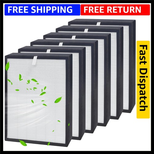 6 PCS HEPA Filter Compatible with MeacoDry Arete One 10L &12L Dehumidifier Ai...