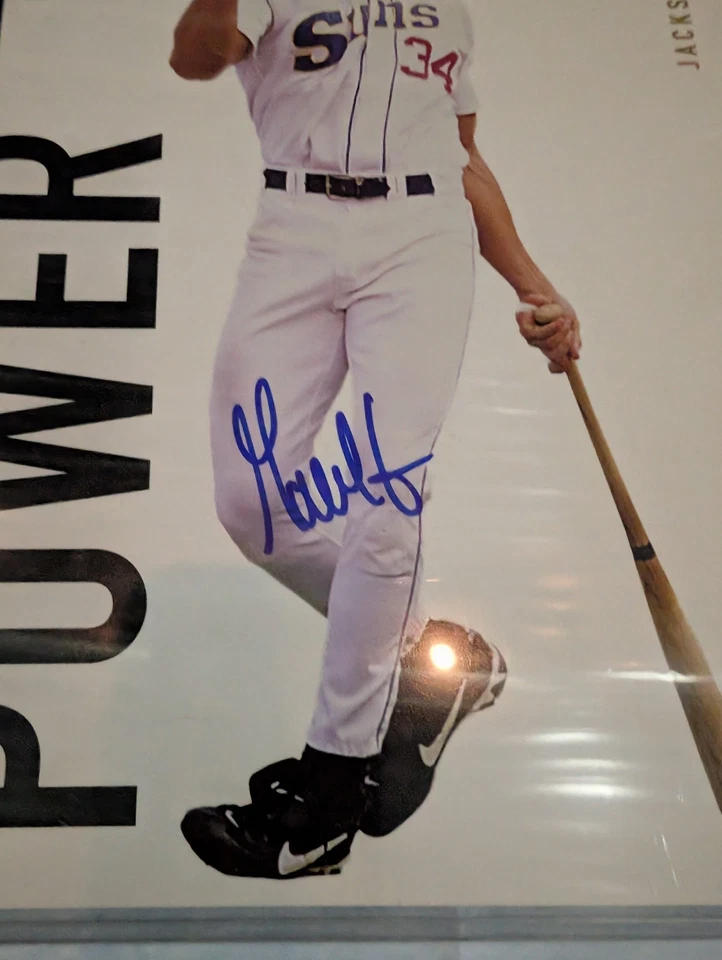MiLB AAA Jacksonville Suns Gabe Kapler Signed Authenticated 8x10 Baseball Photo - Image 2 of 4