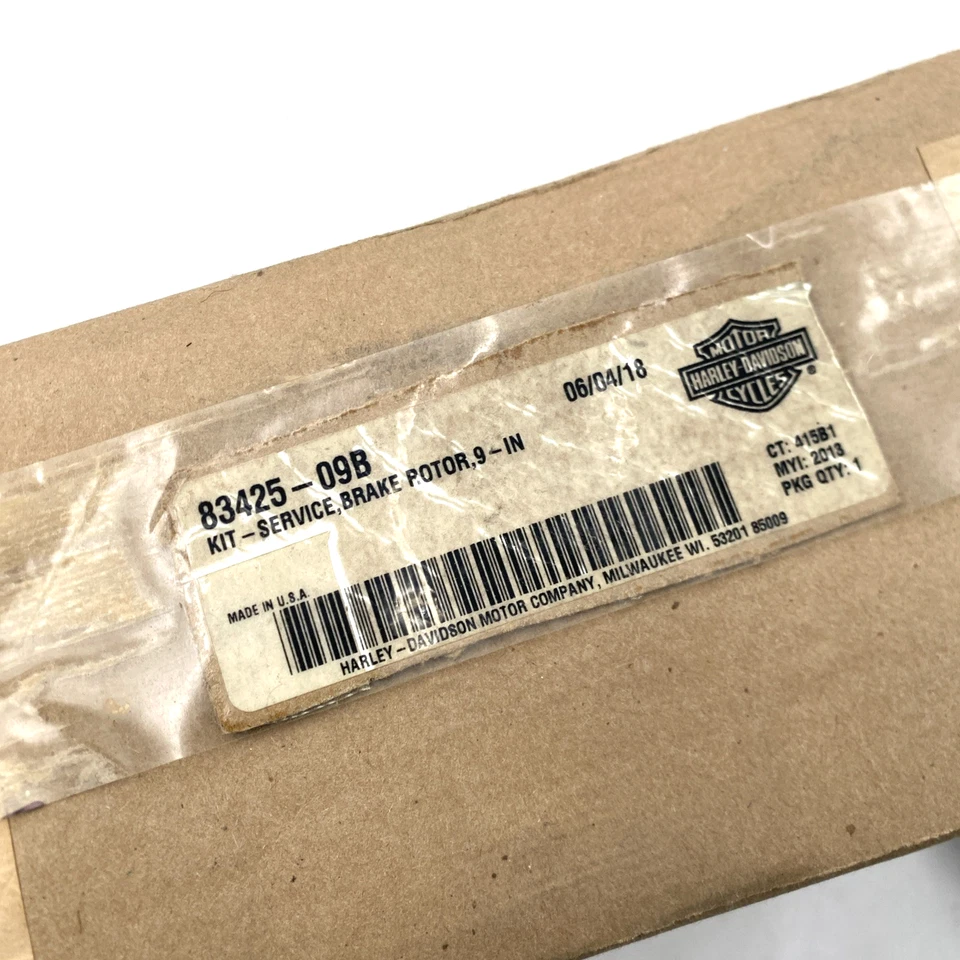 oem Harley 83425-09B Rear 9" Single Disc Brake Rotor 2009-2013 Trike Tri Glide - Image 2 of 4