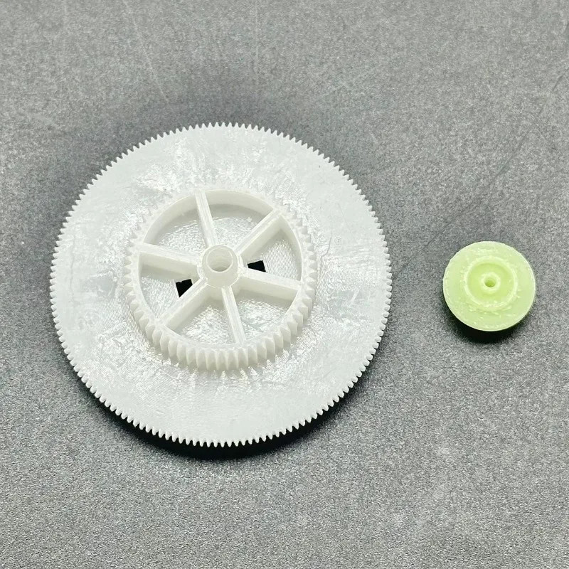 2pcs plastic gear for read Dual C830 stereo cassette deck audio