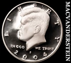 2004-S Silver Kennedy Half Dollar - Choice Gem Proof  Lustrous  #i7073