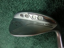 CALLAWAY JAWS RAW CHROME SAND WEDGE 56 -12  BOUNCE W GRIND