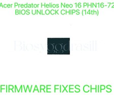 Acer Predator Helios Neo 16 PHN16-72, ADMIN NO PASSWORD FIRMWARE BIOS CHIP Ultra