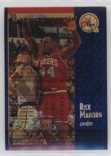 1991-92 Fleer Overprint Blank Back Rick Mahorn #156 0kb5